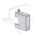 Beam Clamps with 1-21/32 in. Jaw Opening